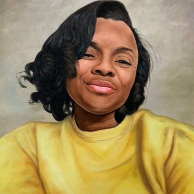 Custom portrait oil painting for adult