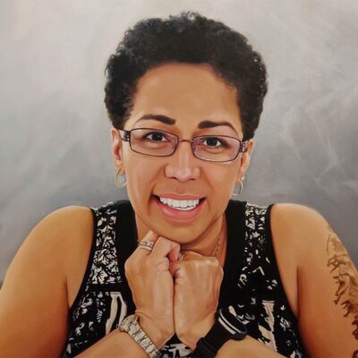 Custom portrait oil painting for adult
