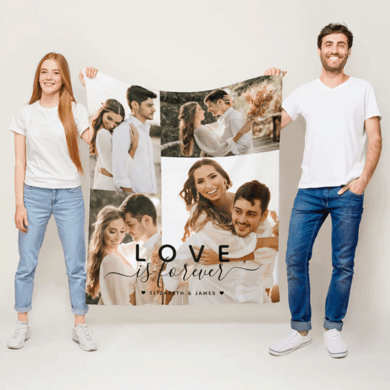 Custom Couple’s Blanket