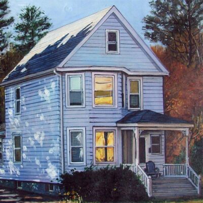 Custom oil painting for house