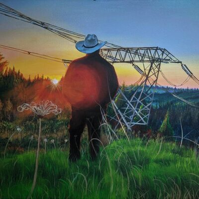 Custom landscape oil painting