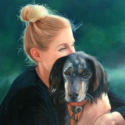 Custom landscape oil painting