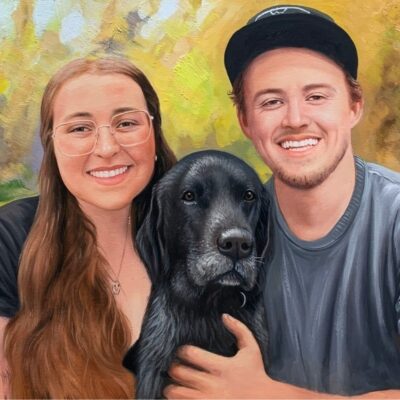 Custom landscape oil painting