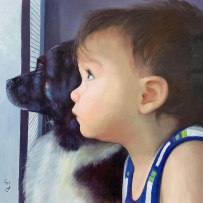 Custom landscape oil painting