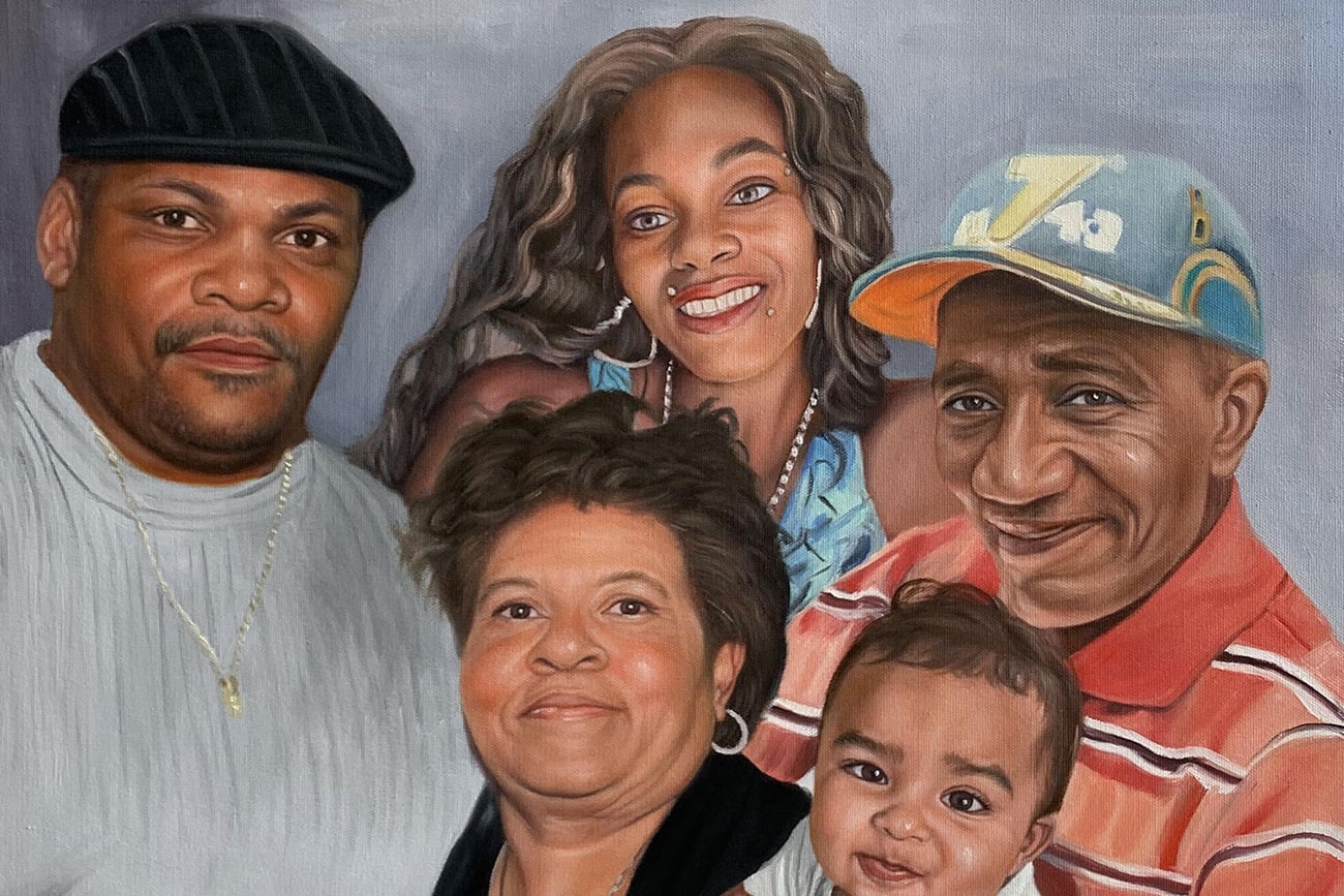 custom painting from photo